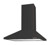 Cata UBSCH70BK - Black 70cm Chimney Extractor - 345m³/hr - B Energy