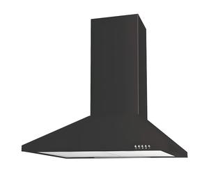 Cata UBSCH70BK - Black 70cm Chimney Extractor - 345m³/hr - B Energy