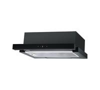 Cata UBSTH60BK.1 - Black 60cm Telescopic Extractor - 301m³/hr - C Energy