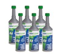 Cataclean Complete Fuel & Exhaust Cleaner | Catalytic Converter, Valve & Injector Cleaner | Fuel Additive Formulated for Performance & Fuel Efficiency | Pre MOT Emissions Reducer (Petrol, 6 x 500ml)