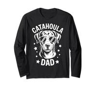 Catahoula Dad Funny Catahoula Leopard Dog Long Sleeve T-Shirt