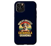 Catahoula Grandma Worlds Greatest Leopard Dog Retro Case for iPhone 11 Pro