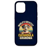 Catahoula Grandma Worlds Greatest Leopard Dog Retro Case for iPhone 12/12 Pro