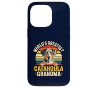 Catahoula Grandma Worlds Greatest Leopard Dog Retro Case for iPhone 13 Pro