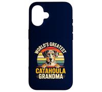 Catahoula Grandma Worlds Greatest Leopard Dog Retro Case for iPhone 16