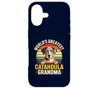 Catahoula Grandma Worlds Greatest Leopard Dog Retro Case for iPhone 17