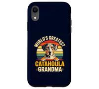Catahoula Grandma Worlds Greatest Leopard Dog Retro Case for iPhone XR
