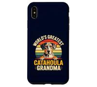 Catahoula Grandma Worlds Greatest Leopard Dog Retro Case for iPhone XS Max