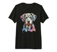 Catahoula Leopard Dog Artwork Premium T-Shirt