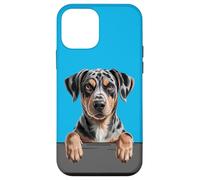 Catahoula Leopard Dog Cute Funny Peeking Puppy Case for iPhone 12 mini
