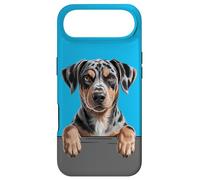 Catahoula Leopard Dog Cute Funny Peeking Puppy Case for iPhone Air