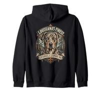 Catahoula Leopard Dog Louisiana's Finest Catahoula Owner Zip Hoodie