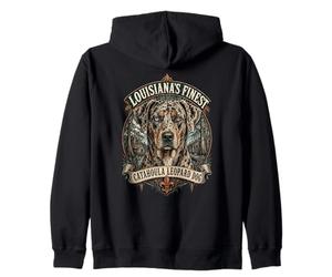 Catahoula Leopard Dog Louisiana's Finest Catahoula Owner Zip Hoodie