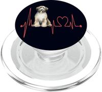 Catalan Sheepdog Heartbeat Funny Dog Lover & Owner PopSockets PopGrip for MagSafe