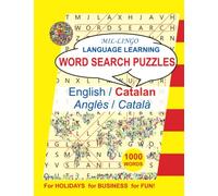 Catalan Word Search Puzzles, for Holidays, for Business, for Fun: Language Learning Activity Book for English Speakers