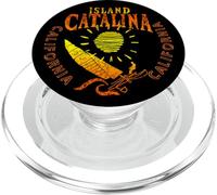 Catalina Island CA, Sailing Sailboat Catamaran Beach PopSockets PopGrip for MagSafe