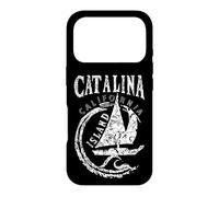 Catalina Island California Big Wave Sailing Nautical Retro Case for iPhone 17 Pro