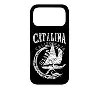 Catalina Island California Big Wave Sailing Nautical Retro Case for iPhone 17 Pro Max