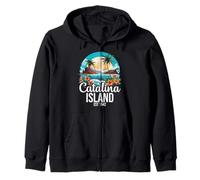 Catalina Island California Est 1542 Zip Hoodie