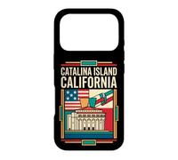 Catalina Island California Flag Coastal Travel Art Case for iPhone 17 Pro