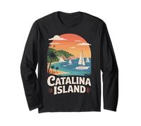Catalina Island California Hiking Long Sleeve T-Shirt
