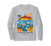 Catalina Island California Hiking Long Sleeve T-Shirt