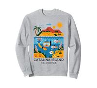 Catalina Island California Hiking Sweatshirt