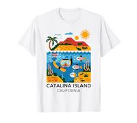 Catalina Island California Hiking T-Shirt