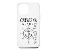 Catalina Island California Nautical Compass Rose Sailing Case for iPhone 12 Pro Max