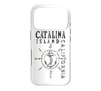 Catalina Island California Nautical Compass Rose Sailing Case for iPhone 17 Pro