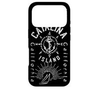 Catalina Island California Sailing Compass Rose, Beach Boat Case for iPhone 17 Pro