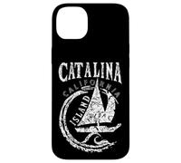Catalina Island California Souvenir, Sailing Sailboat Sunset Case for iPhone 14 Plus