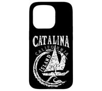 Catalina Island California Souvenir, Sailing Sailboat Sunset Case for iPhone 15 Pro