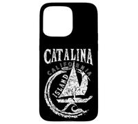 Catalina Island California Souvenir, Sailing Sailboat Sunset Case for iPhone 15 Pro Max