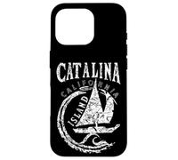 Catalina Island California Souvenir, Sailing Sailboat Sunset Case for iPhone 16 Pro