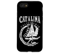 Catalina Island California Souvenir, Sailing Sailboat Sunset Case for iPhone SE (2020) / 7/8