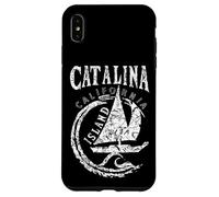 Catalina Island California Souvenir, Sailing Sailboat Sunset Case for iPhone XS Max
