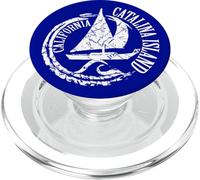 Catalina Island California Souvenir, Sailing Sailboat Sunset PopSockets PopGrip for MagSafe