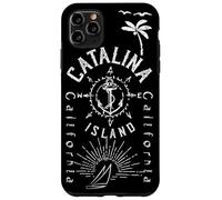 Catalina Island Sailing Compass Rose Beach Boat Case for iPhone 11 Pro Max