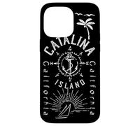 Catalina Island Sailing Compass Rose Beach Boat Case for iPhone 14 Pro Max