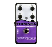 Catalinbread Topanga Classic Spring Reverb Pedal with Three Knob Controls (Purple)
