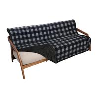 Catalonia Classy 203×152cm Waterproof Blanket for Bed & Sofa, Fleece Sherpa Cozy Protective Throw for Adults, Soft Lining Blanket for Camping, Boating, Couch Use