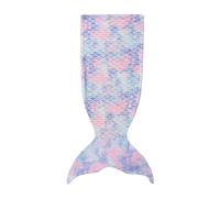 Catalonia Classy Mermaid Tail Blanket, Soft Warm Plush Fleece Sleeping Bag Snuggle Blanket for Teens, Dreamy Mermaid