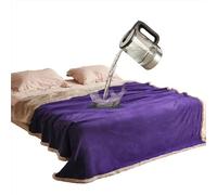 Catalonia Classy Waterproof Fleece Sherpa Blanket for Bed & Sofa, Cozy Protective Throw for Adults, Soft Lining Blanket for Camping, Boating, Couch Use