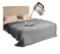 Catalonia Classy Waterproof Fleece Sherpa Blanket for Bed & Sofa, Cozy Protective Throw for Adults, Soft Lining Blanket for Camping, Boating, Couch Use