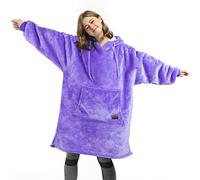 Catalonia Slim Fit Wearable Hoodie Blanket, Soft Sherpa Hooded Blanket for Men and Women, Cozy Indoor Outdoor Pullover, Warm Gift for Teens