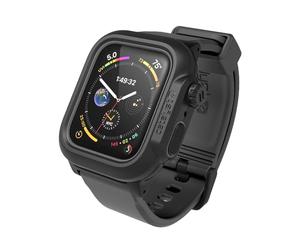 Catalyst 330ft Waterproof Case Designed for Apple Watch Series 6/SE/5/4 44mm, 100%, Premium Soft Silicone Watch Band, Shock Proof Rugged Protective case Designed for Apple Watch - Grey