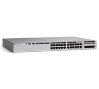 Cisco Catalyst 9200L - Network Advantage - switch - L3 - 24 x 10/100/1000 (PoE+) + 4 x Gigabit SFP (uplink) - rack-mount