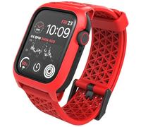 Catalyst Case - Designed for Apple Watch Series SE 2022, Series 6/5 and 4 44mm, Buckle Edition, Drop Proof 9.9ft, Sport Band, Breathable, Rugged - Flame Red