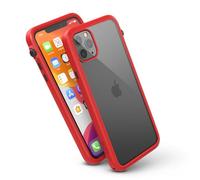 Catalyst - Case For iPhone 11 Pro Max Case with Clear Back, Heavy Duty 10ft Drop Proof, Truss Cushioning System, Rotating Mute Switch Toggle, Compatible with Wireless Charging, Lanyard Included - Red